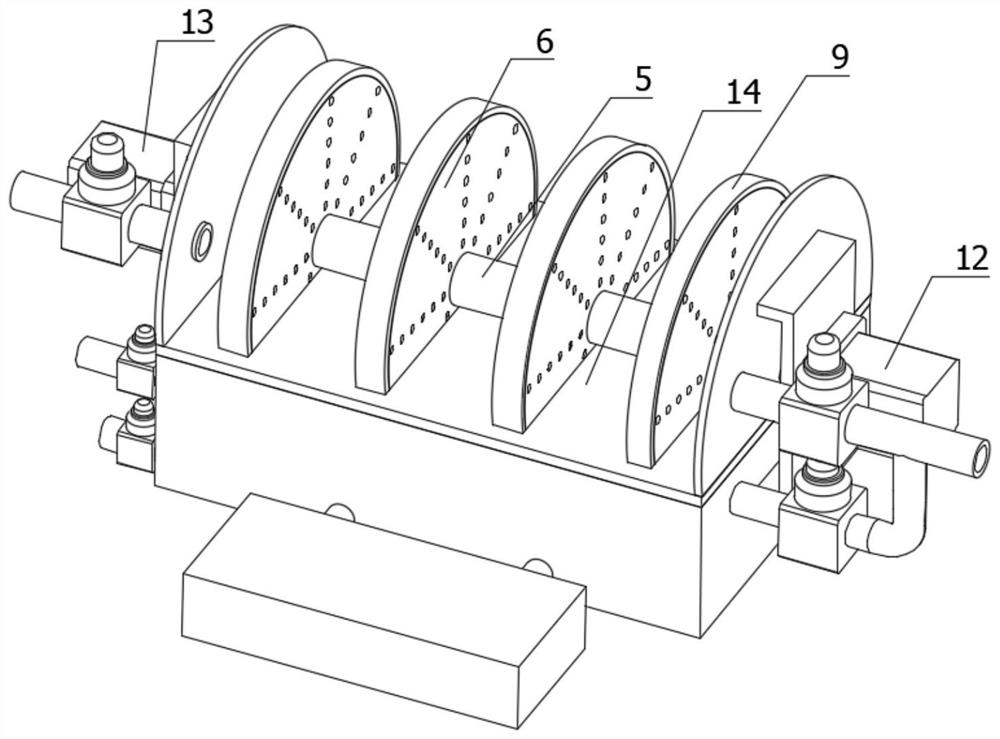 Waste gas multi-filtering equipment