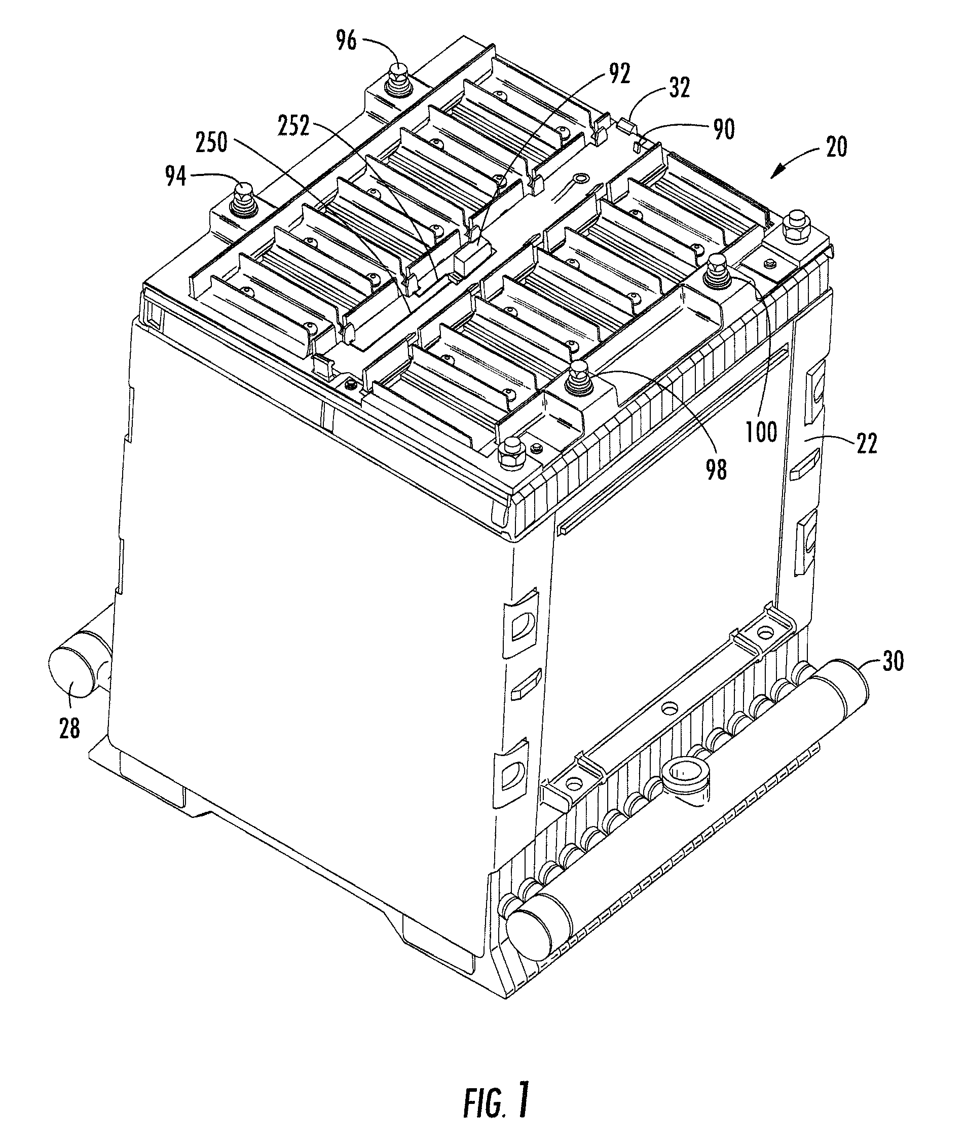 Battery Cell interconnect and Voltage Sensing Assembly and Method for Coupling a Battery Cell Assembly Thereto