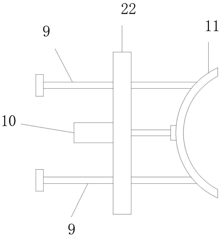 Efficient grinding device for automobile part wandering star wheel production