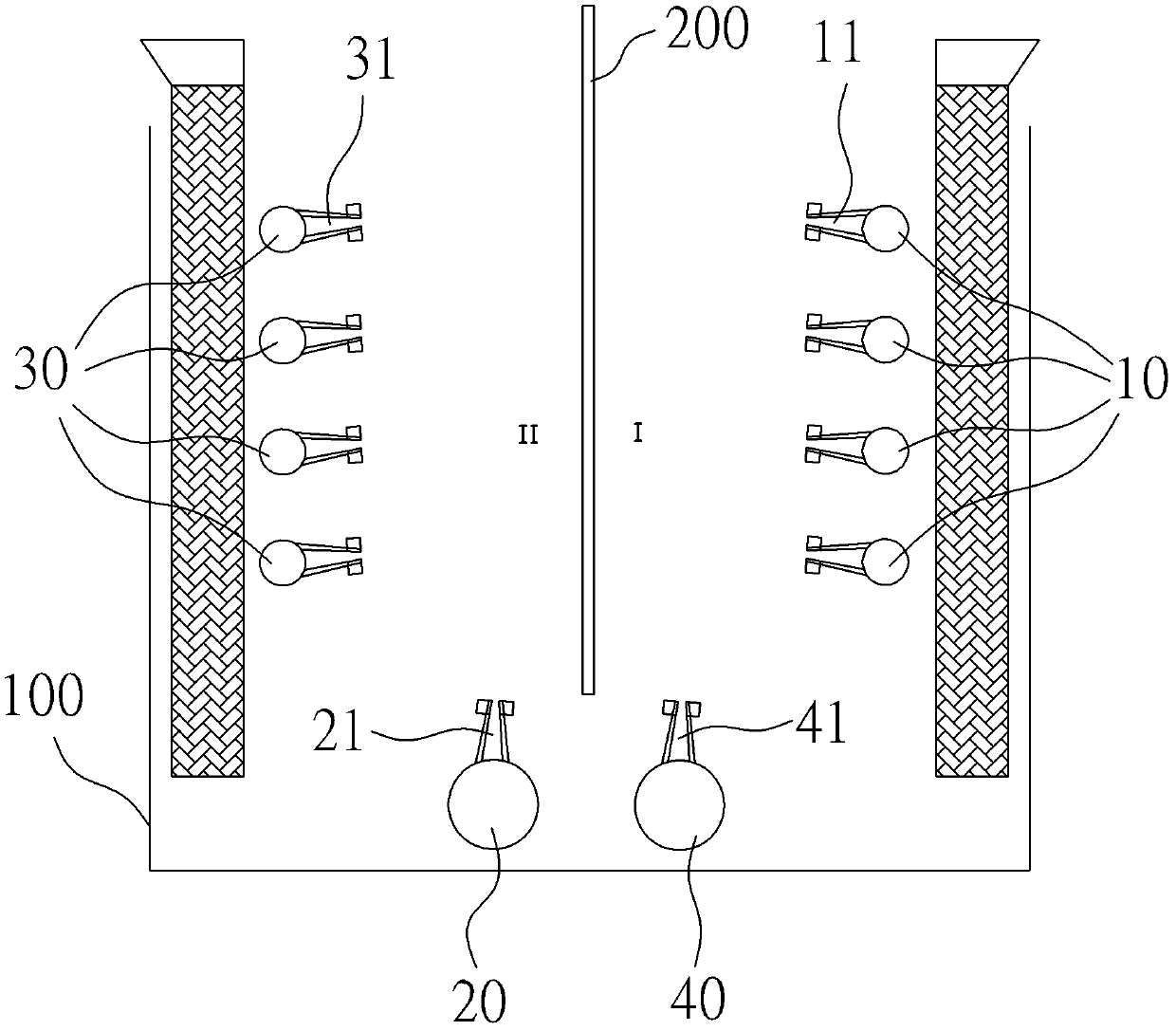 Electroplating method for PCB plate and apparatus