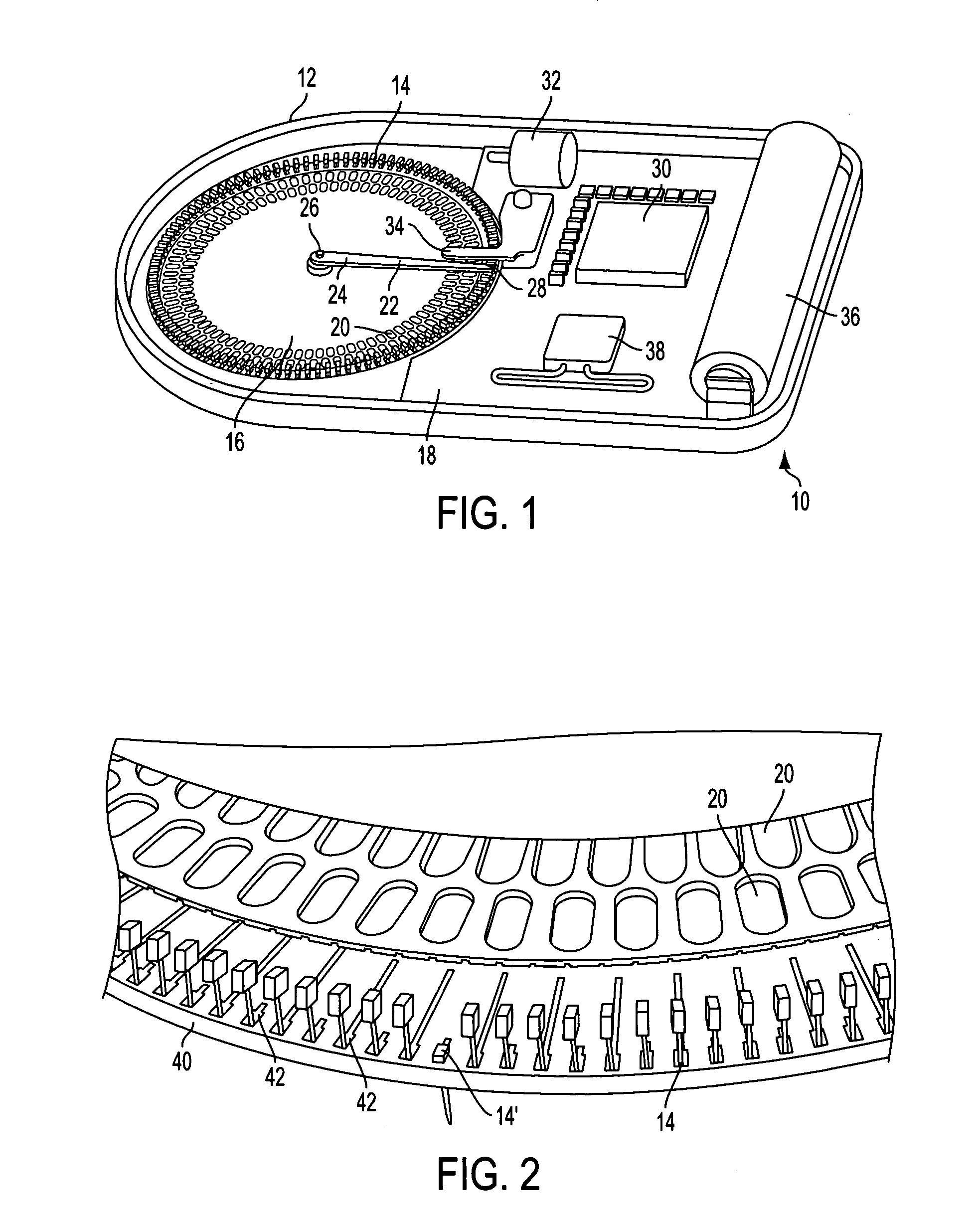Autonomous, ambulatory analyte monitor or drug delivery device