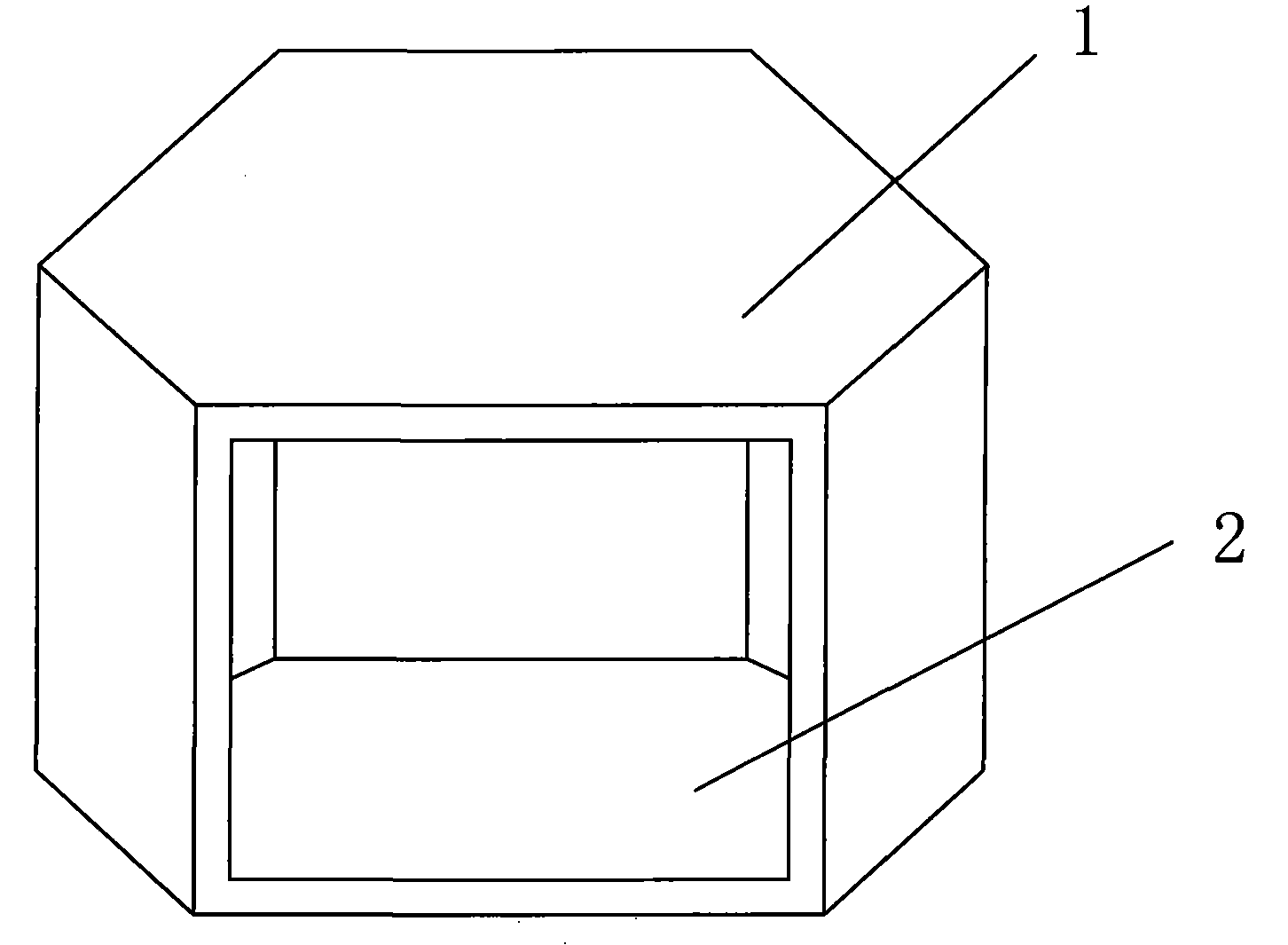 Simulating device for solar cavity type heat absorber