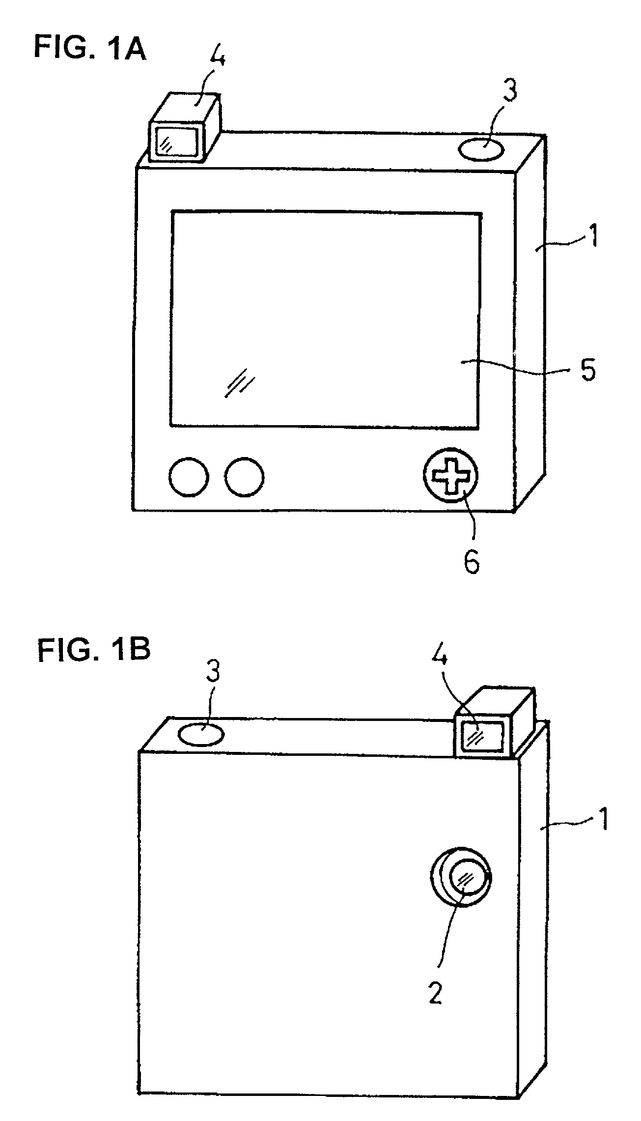 Portable information terminal equipped with camera