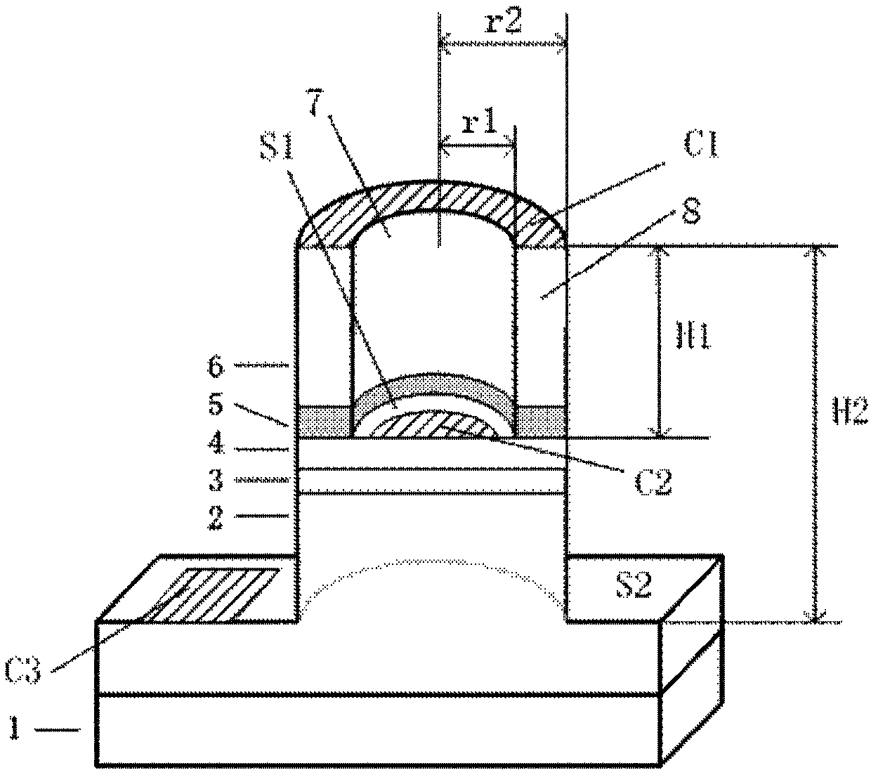 Transistor laser and its manufacturing method
