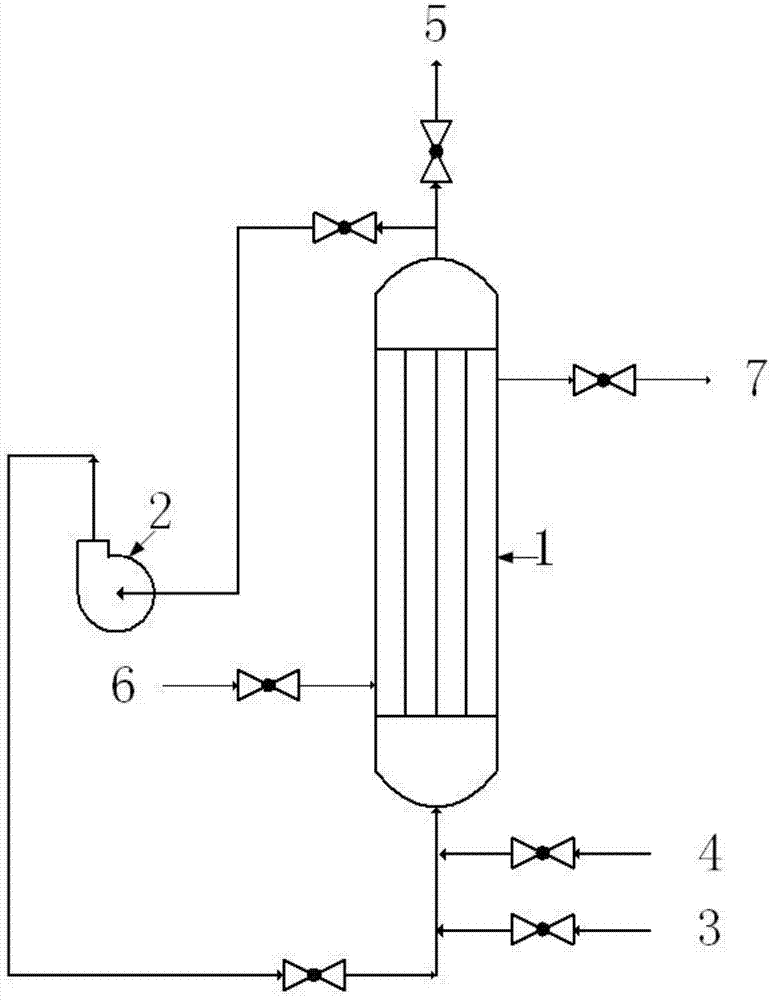 A kind of method utilizing cyclic reaction to prepare hexafluoroethane