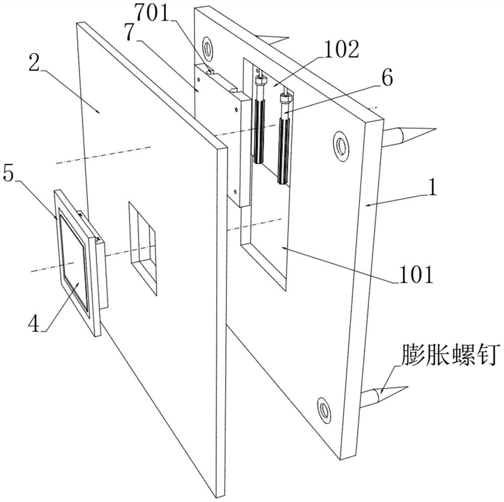 Fabricated building curtain wall