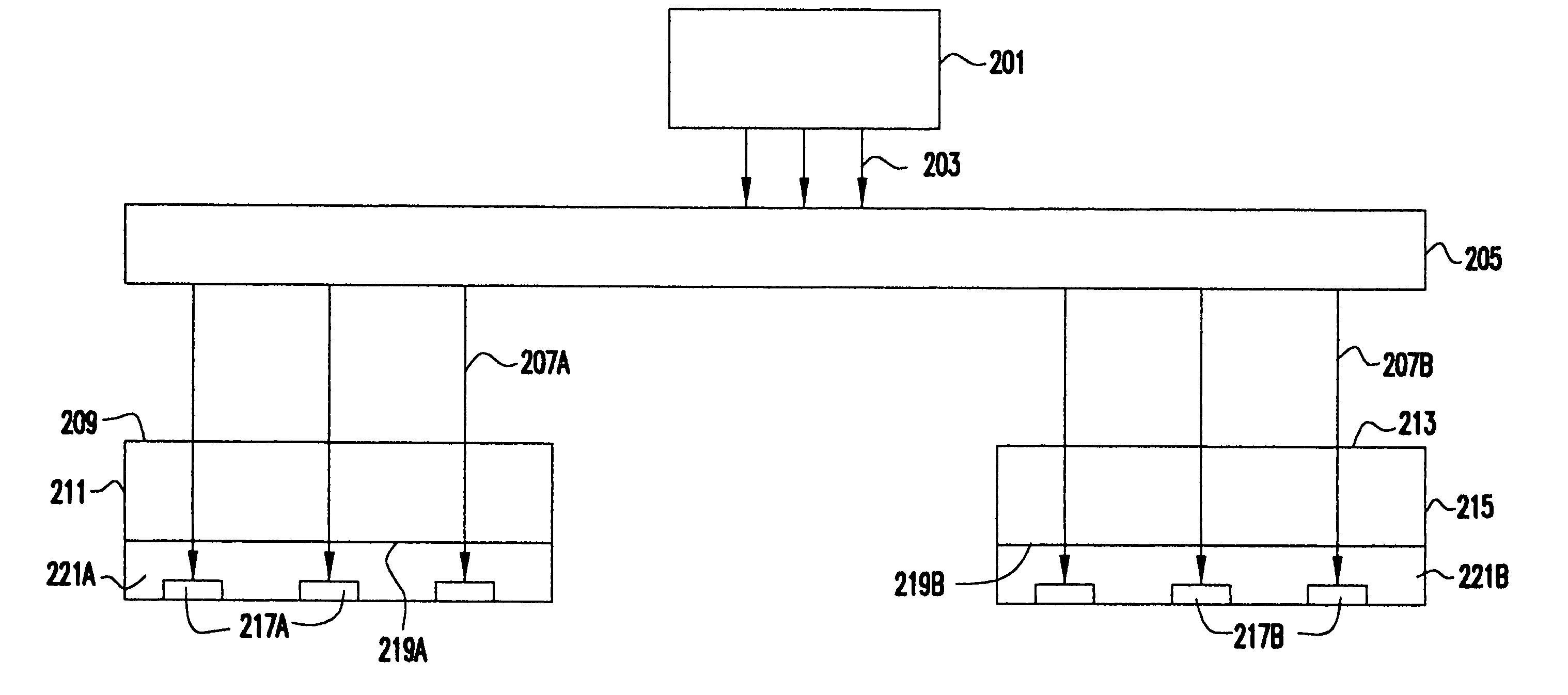 SiGe or germanium flip chip optical receiver