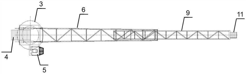 A telescopic trestle system and its control method