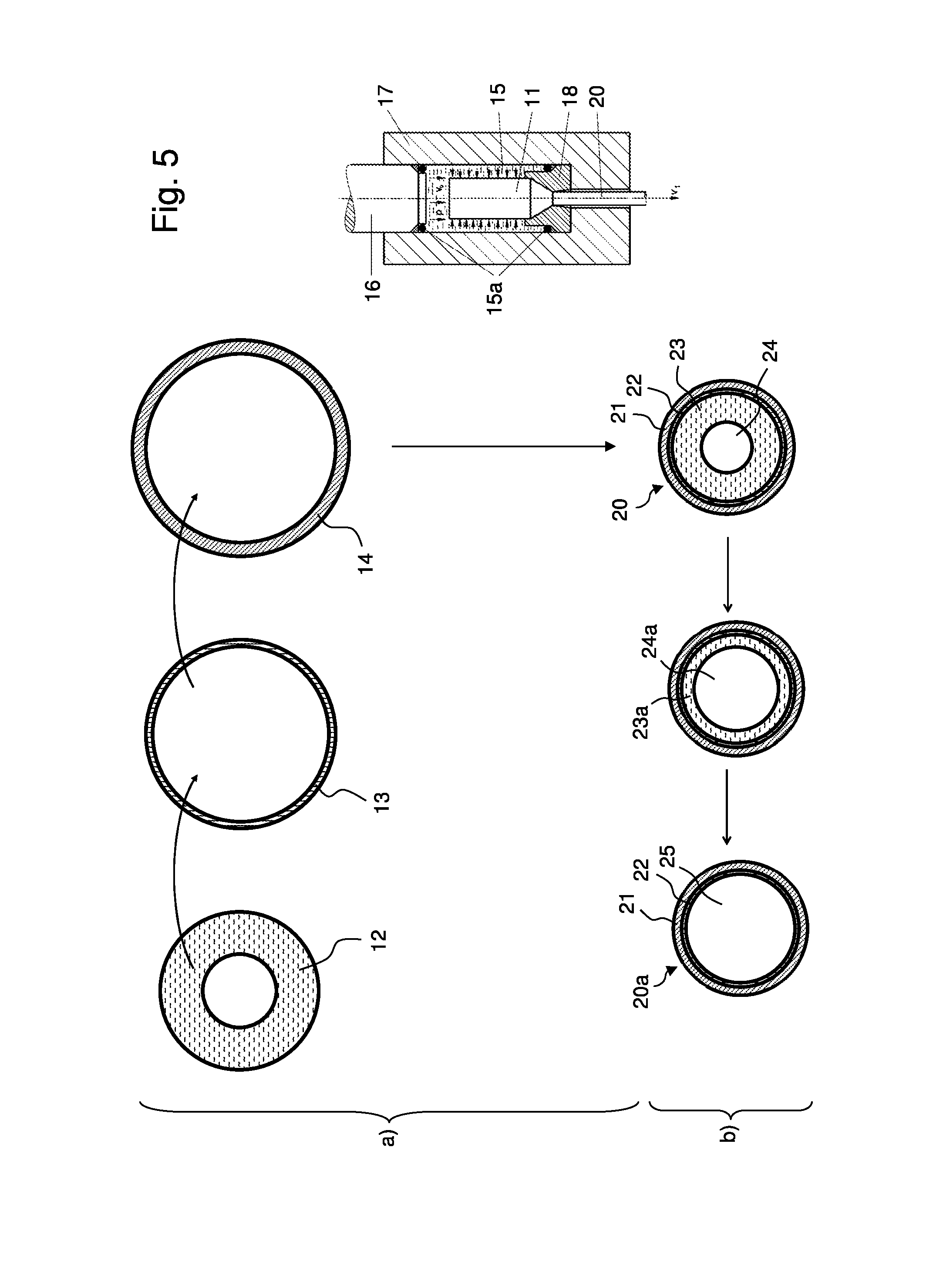 Semifinished wire with PIT elements for a superconducting wire containing Nb3Sn and method of producing the semifinished wire
