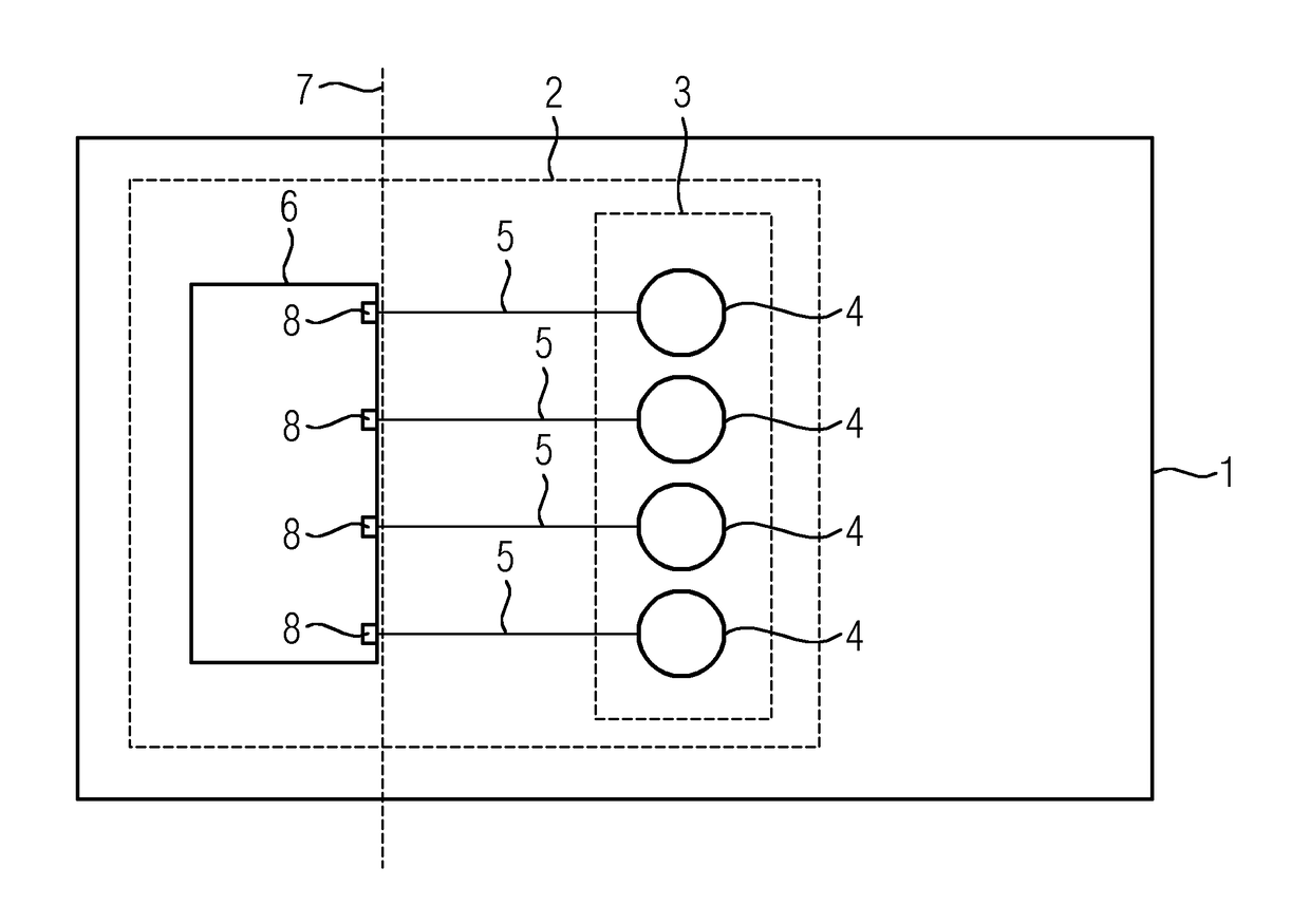 Operation of a transmission device of a magnetic resonance device