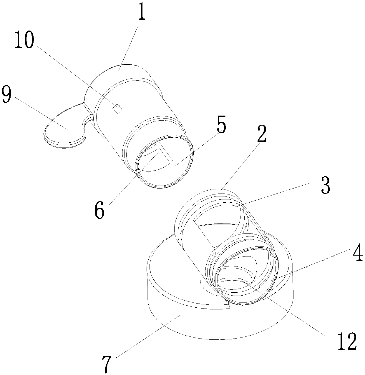 A rotatable cover assembly