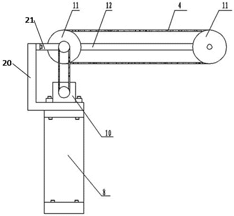 Cylindrical work piece end surface hopping detection device