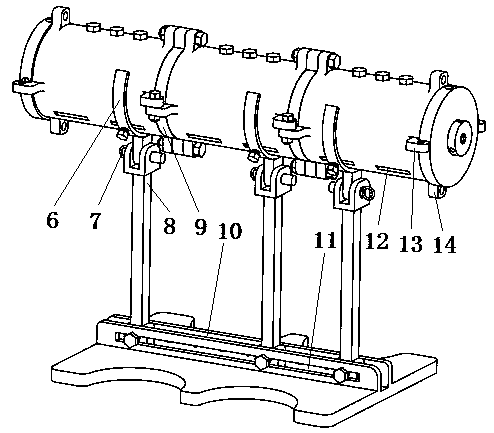 A multifunctional core holder