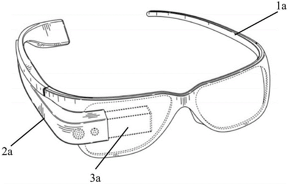 Intelligent glasses based on augmented reality and screen adjustment device