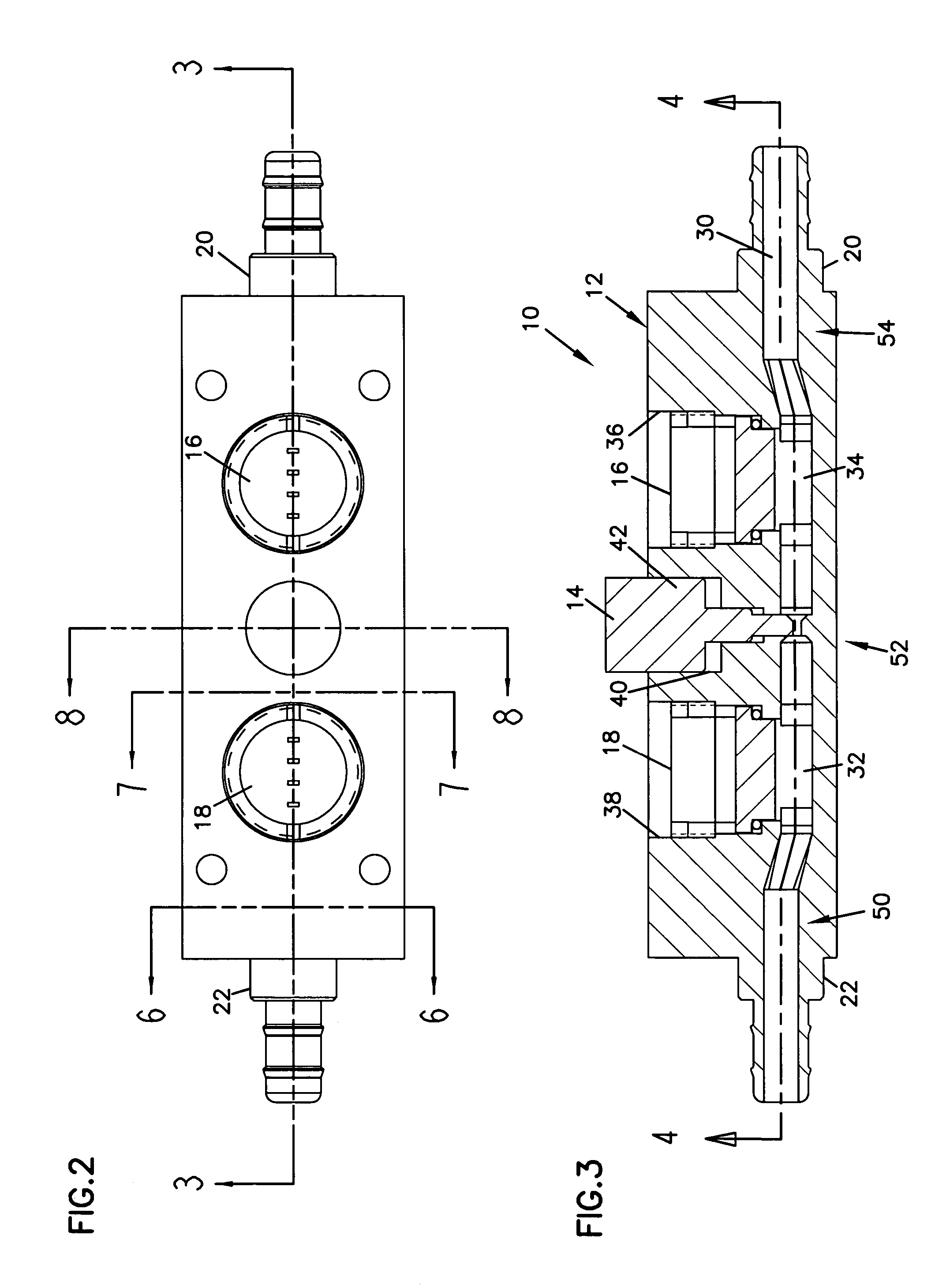 Apparatus for controlling and metering fluid flow