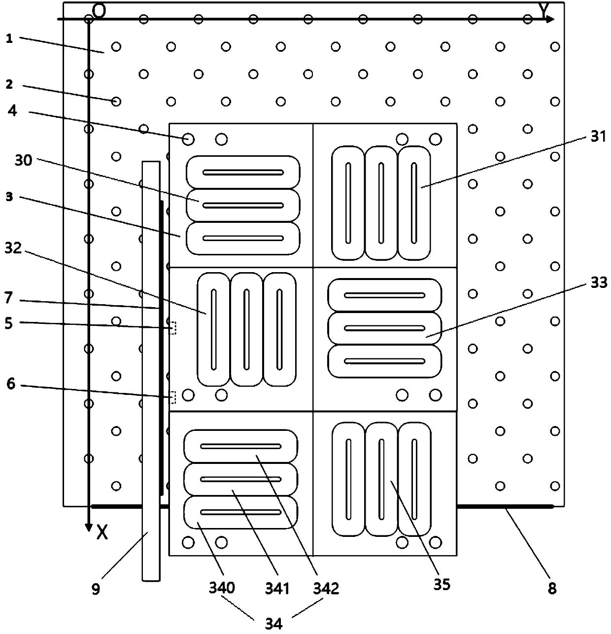 Coil current switching algorithm based on motion system of magnetic levitation planar motor of photo-etching machine