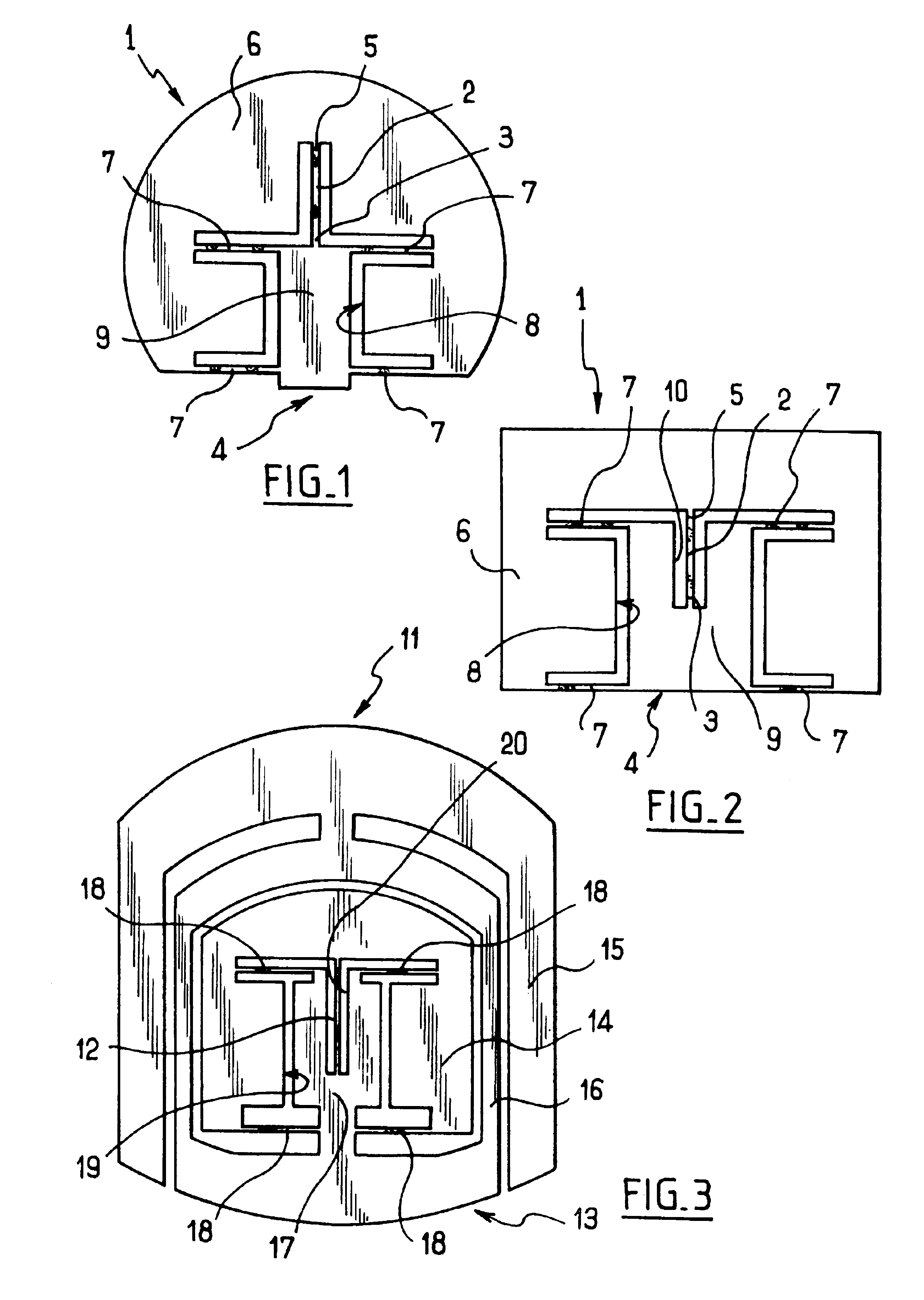 Compact inertial sensor