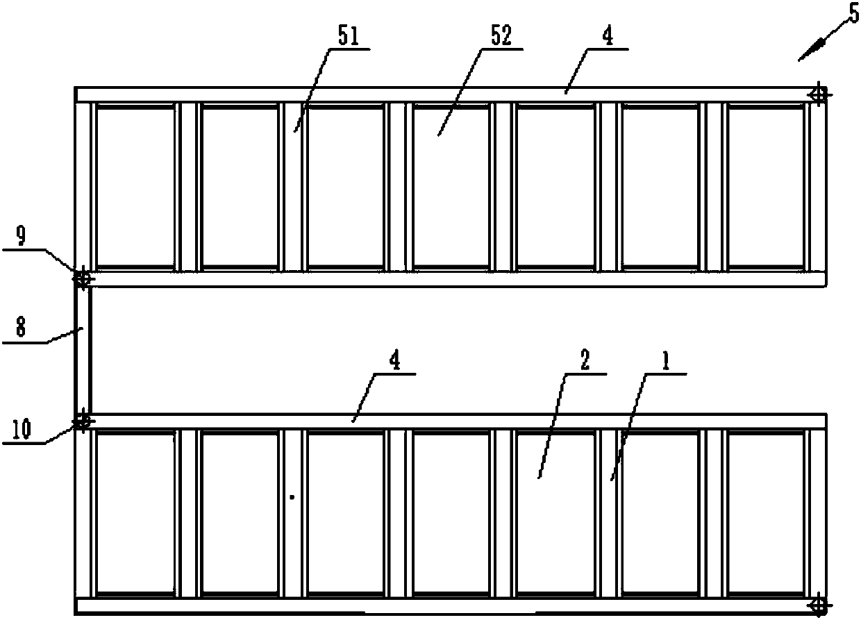 Walking air-cooling type heat exchanger