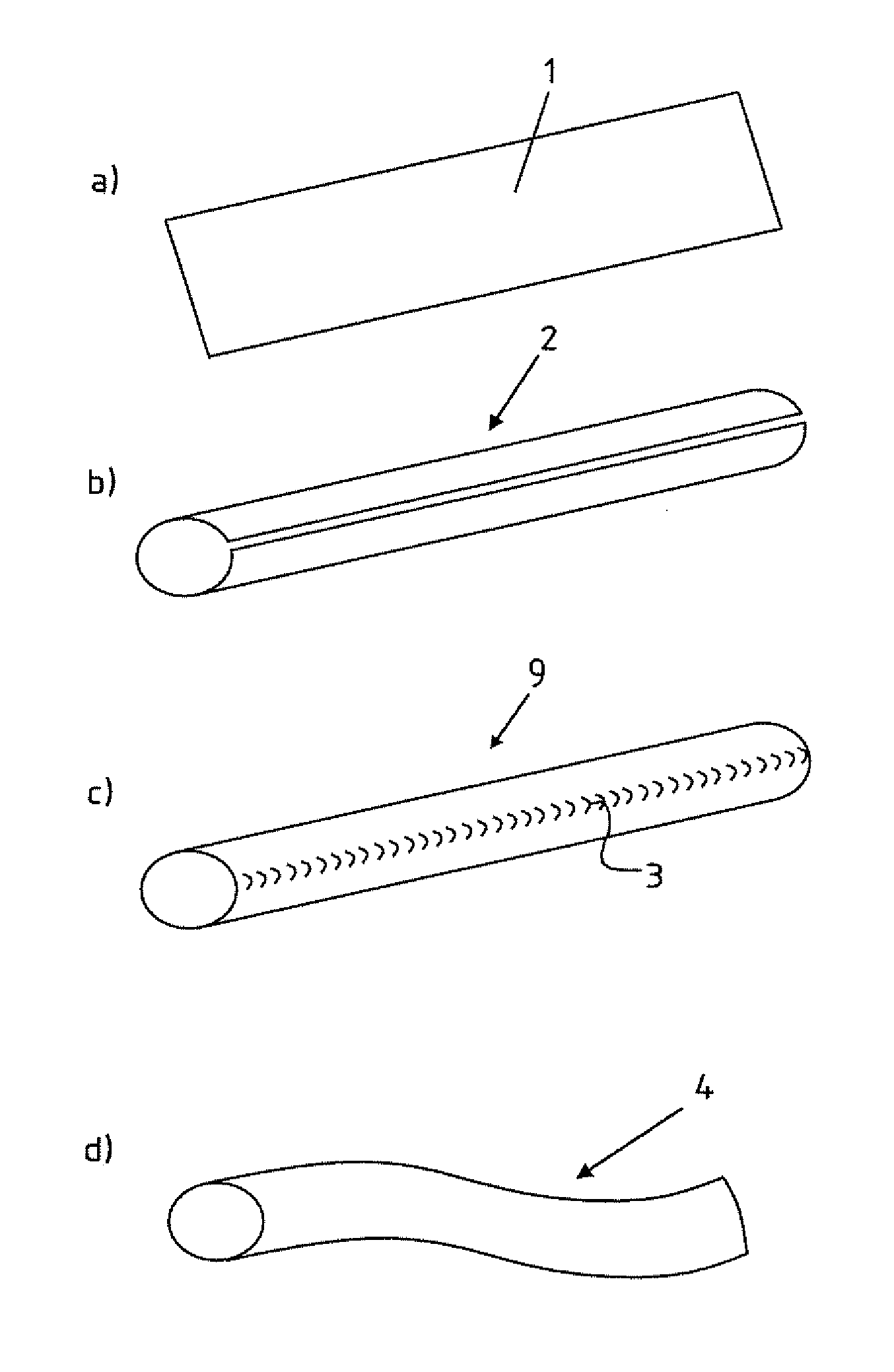 Method for producing a motor vehicle stabilizer