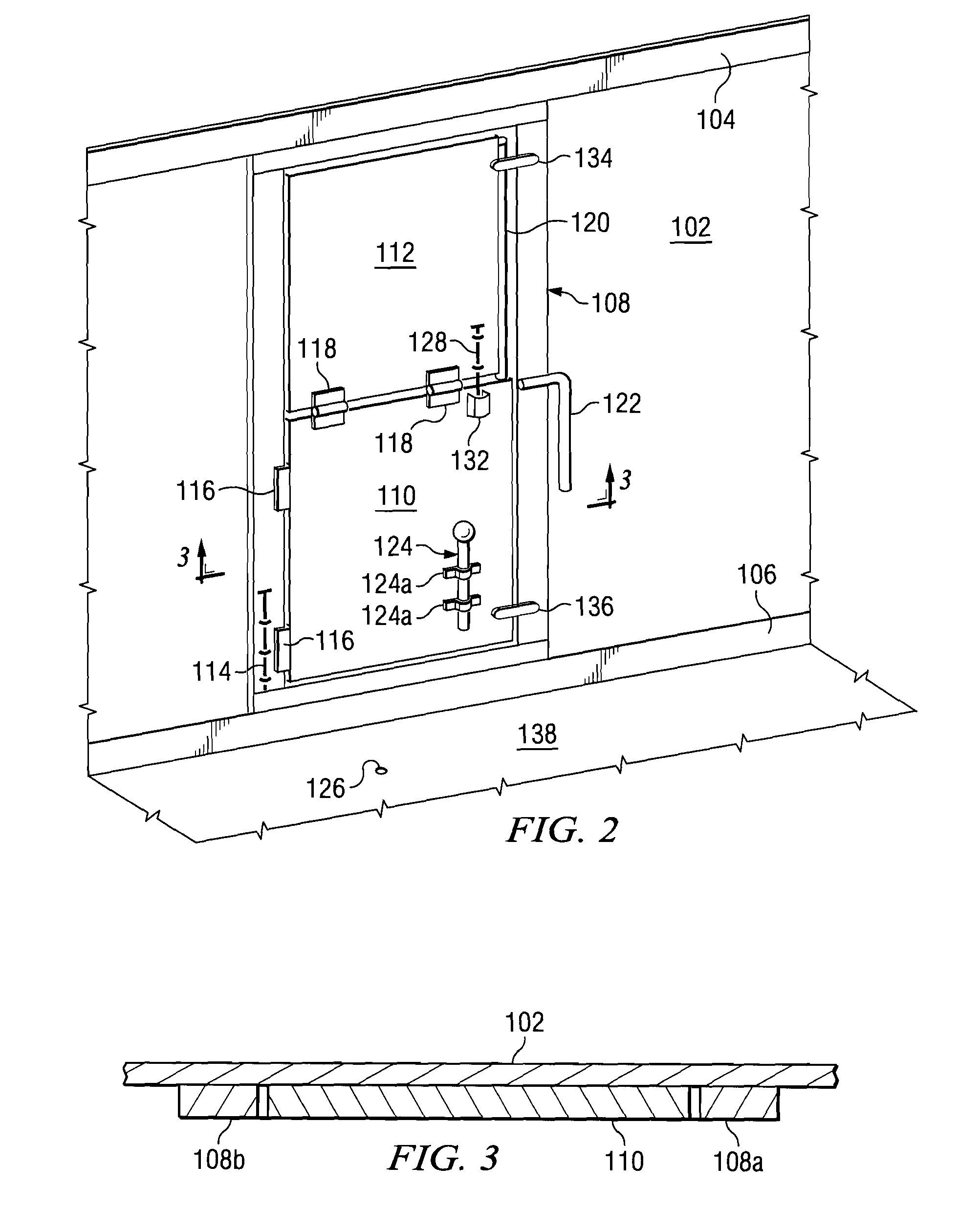 Rotatable Partition System for a Freight Carrying Enclosure
