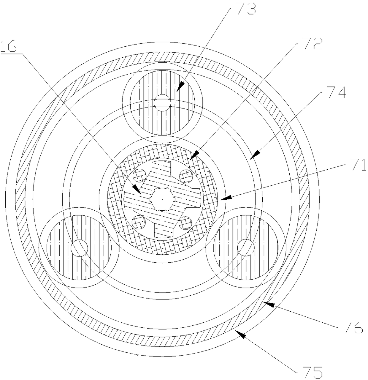 Front-mounted type functional mechanism for a CVT and control method thereof