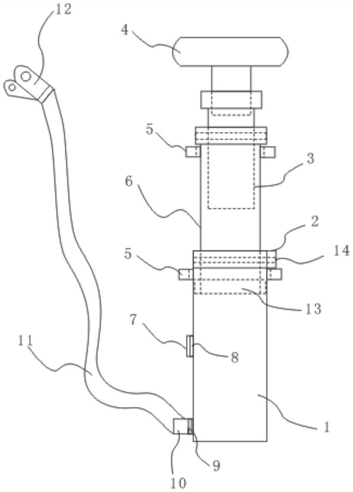 Bicycle saddle with inflating function