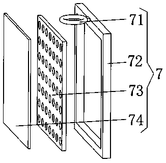 Computer main case capable of improving dustproof effect