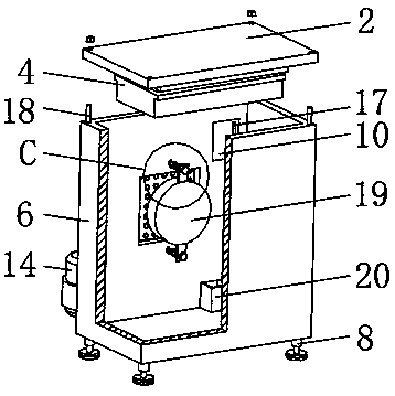 Computer main case capable of improving dustproof effect