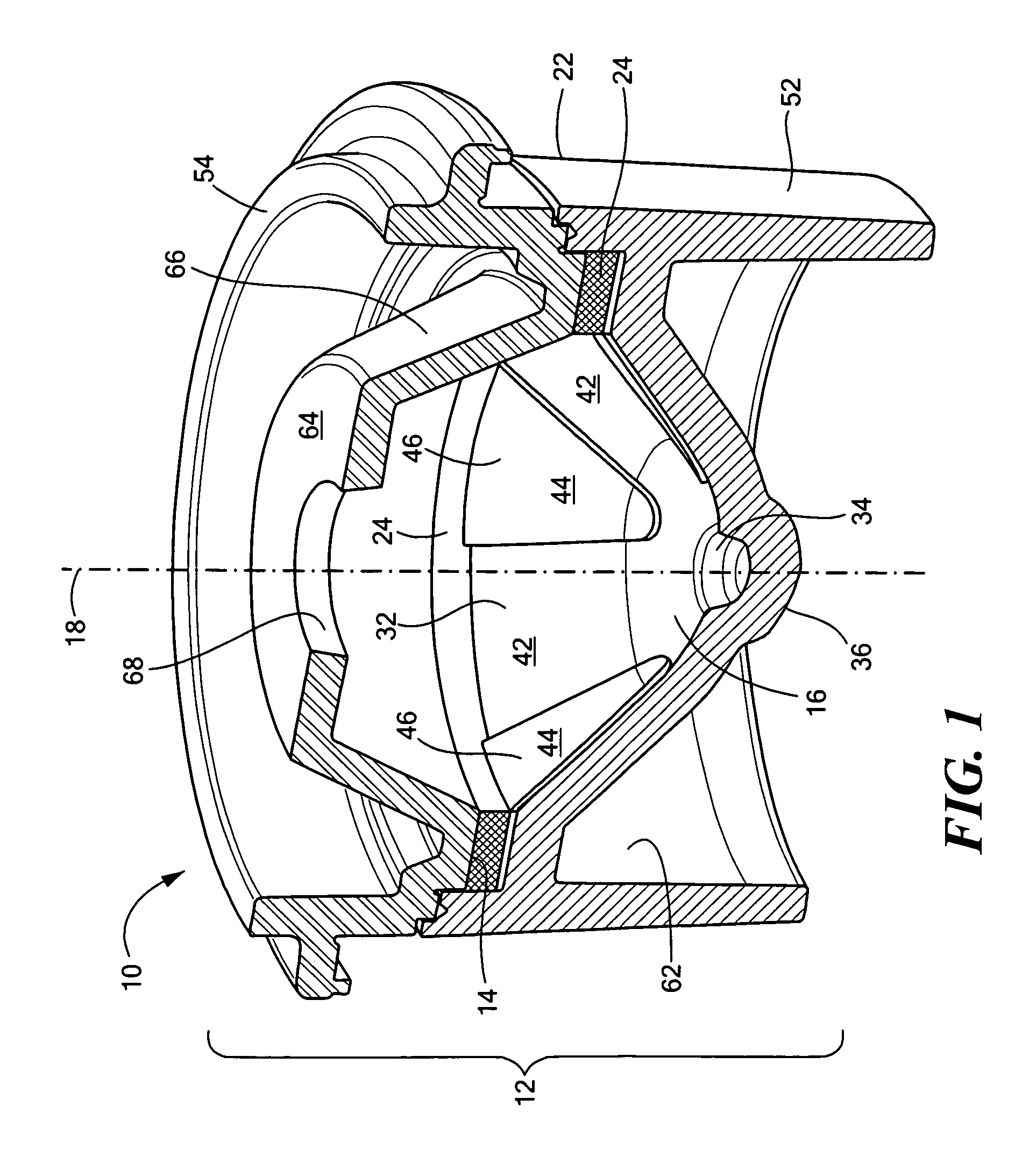 Centrifugal device and method for fluid component separation