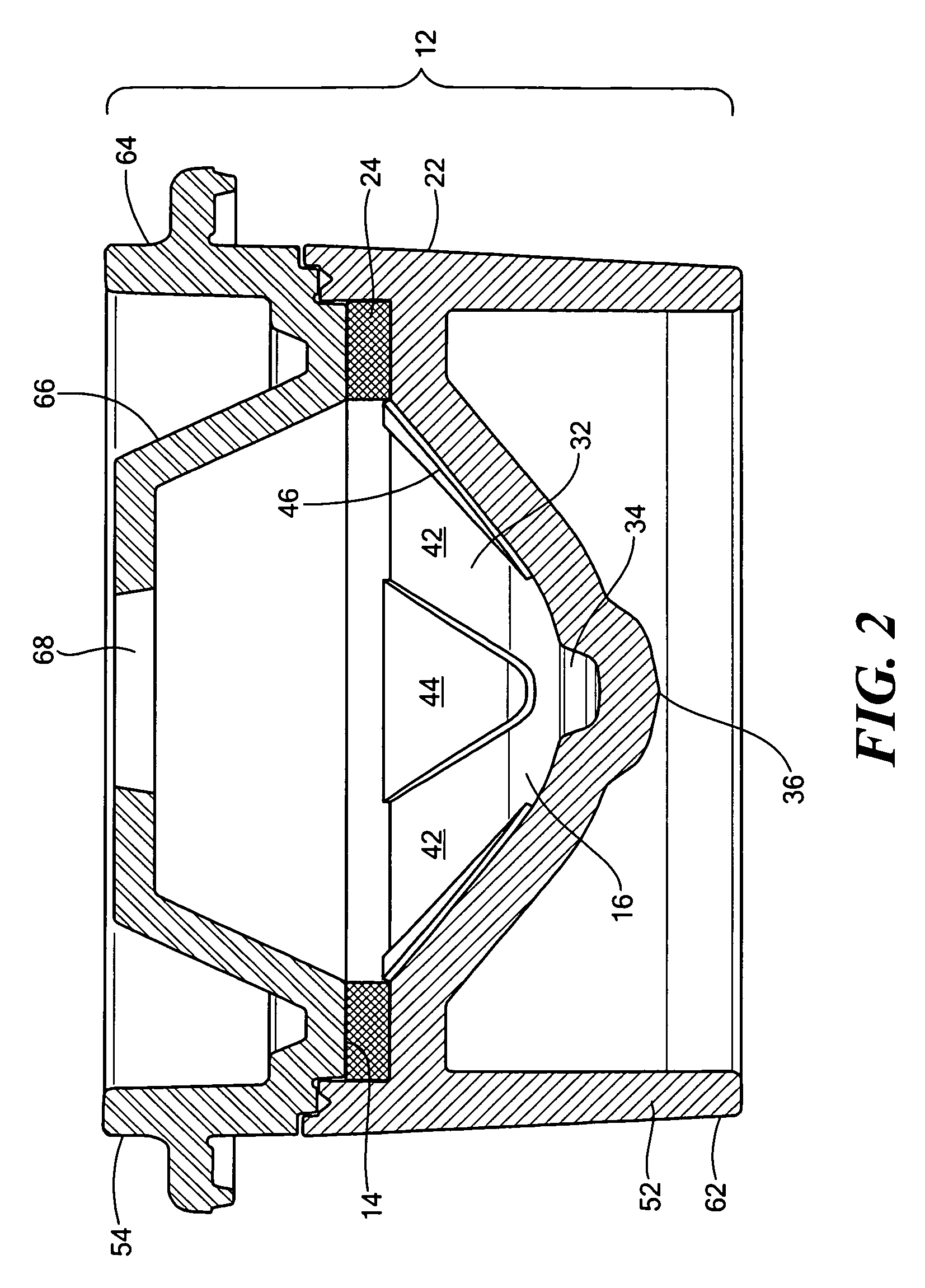 Centrifugal device and method for fluid component separation
