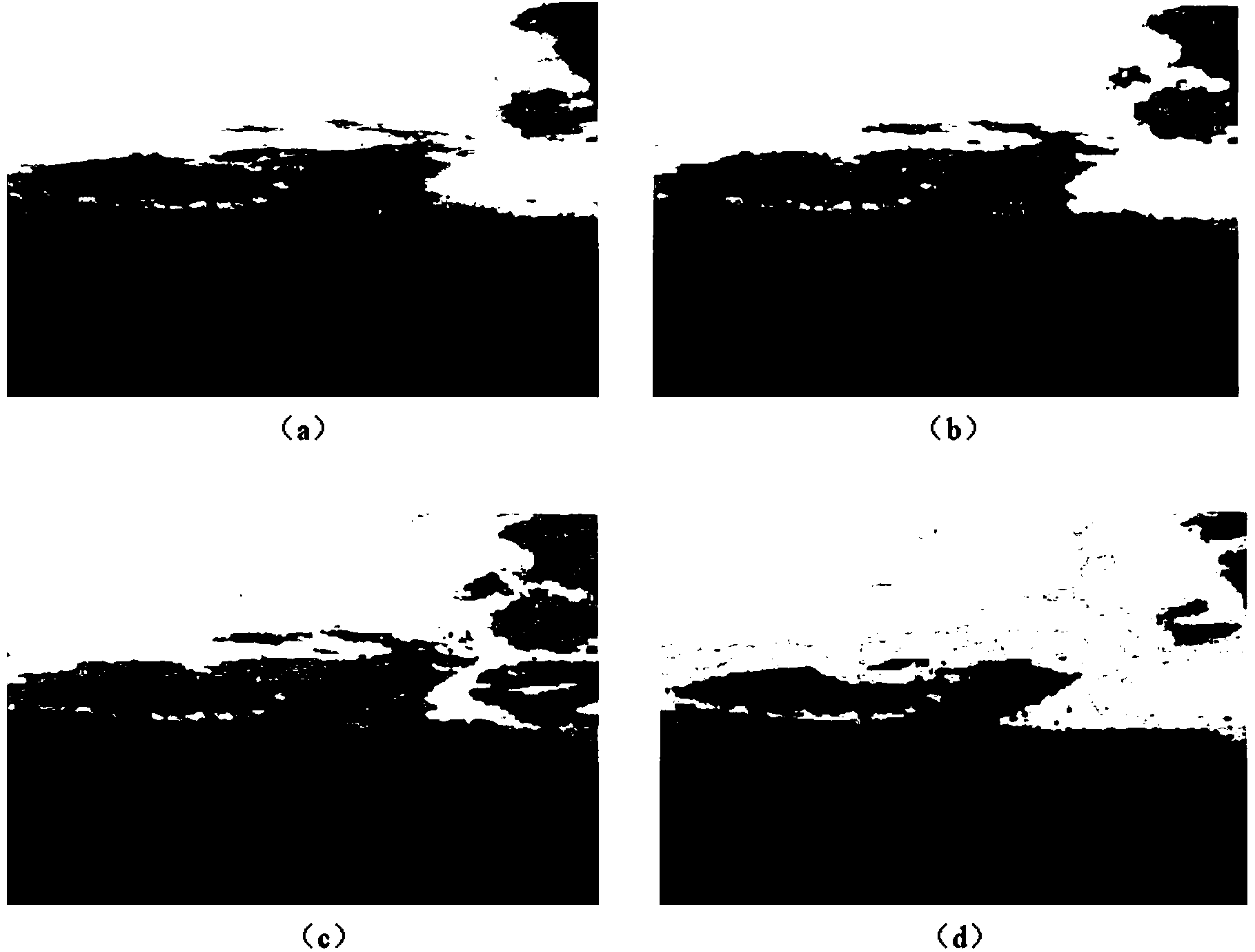 Image segmentation method based on weight variation expectation maximization criterion