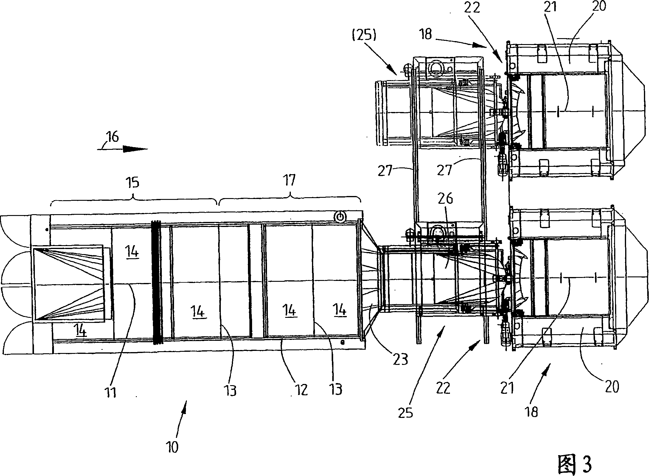 Method and device for the wet treatment of items to be washed