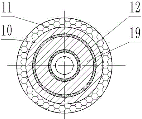 A retractable magneto-rheological damper with built-in permanent magnets in double rods