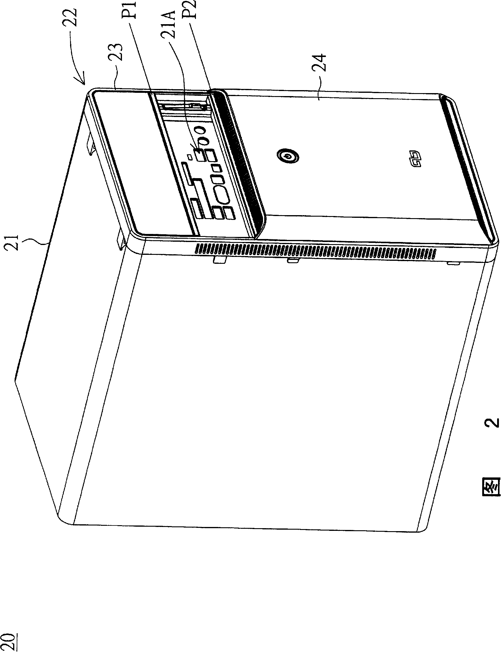 Sliding closure panel and electronic device using the sliding closure panel