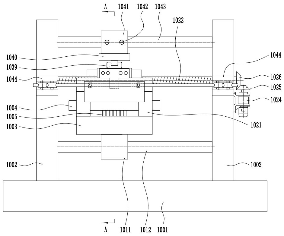 Forming device for steel wire oblique lock catch