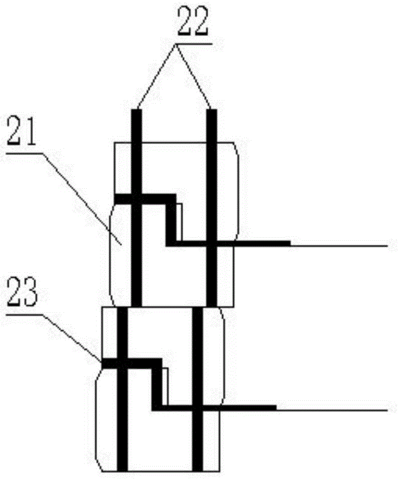 A super-high integral steel-plastic grid reinforced earth abutment retaining wall structure and its construction method