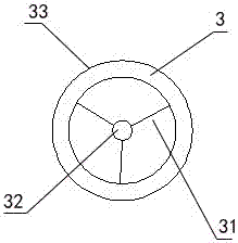 Sawtooth-shaped silencing device