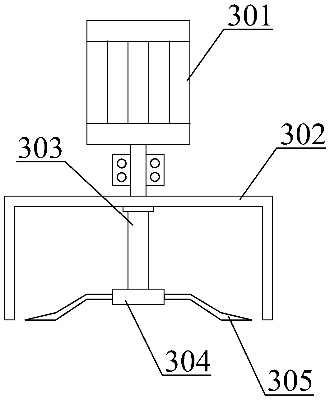 Automatic weeding device