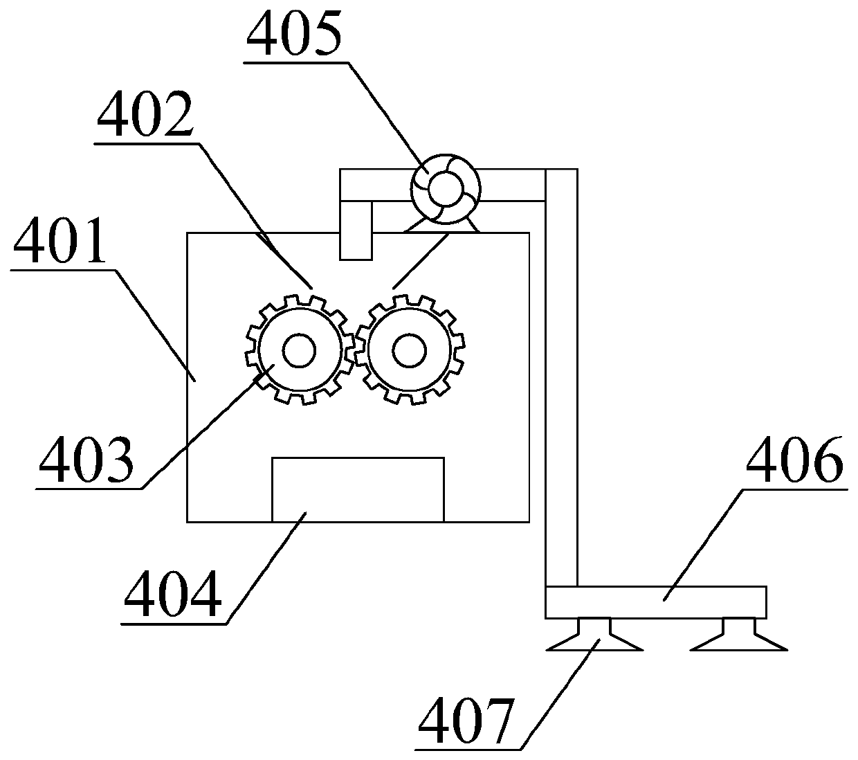 Automatic weeding device