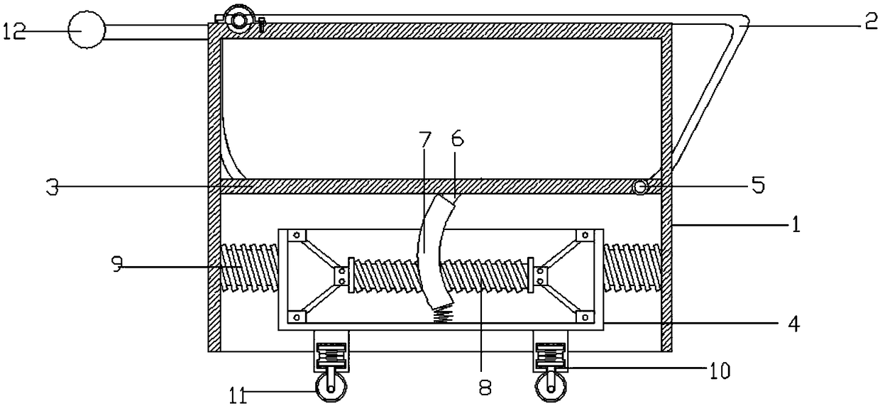 An agricultural production trolley