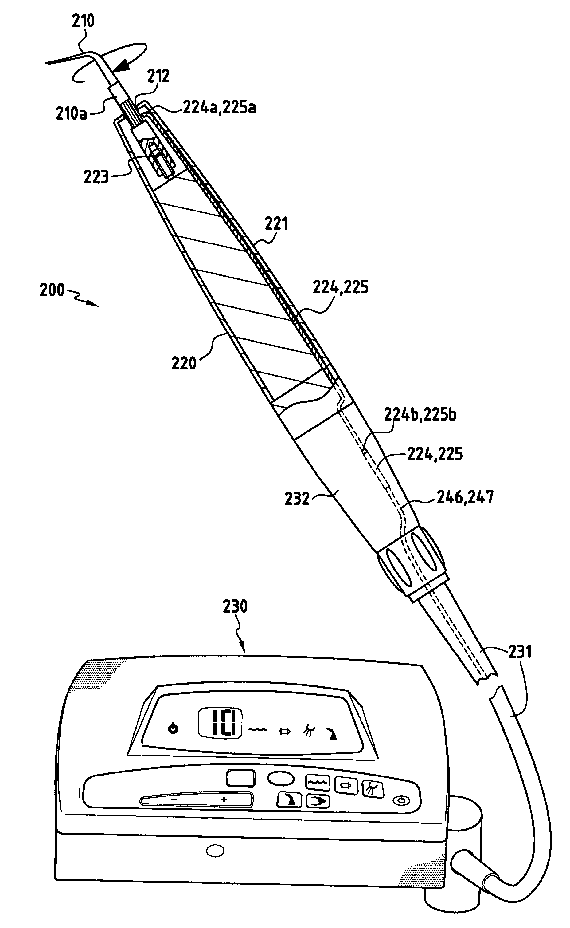 Dental Treatment Apparatus With Automatic Tip Recognition