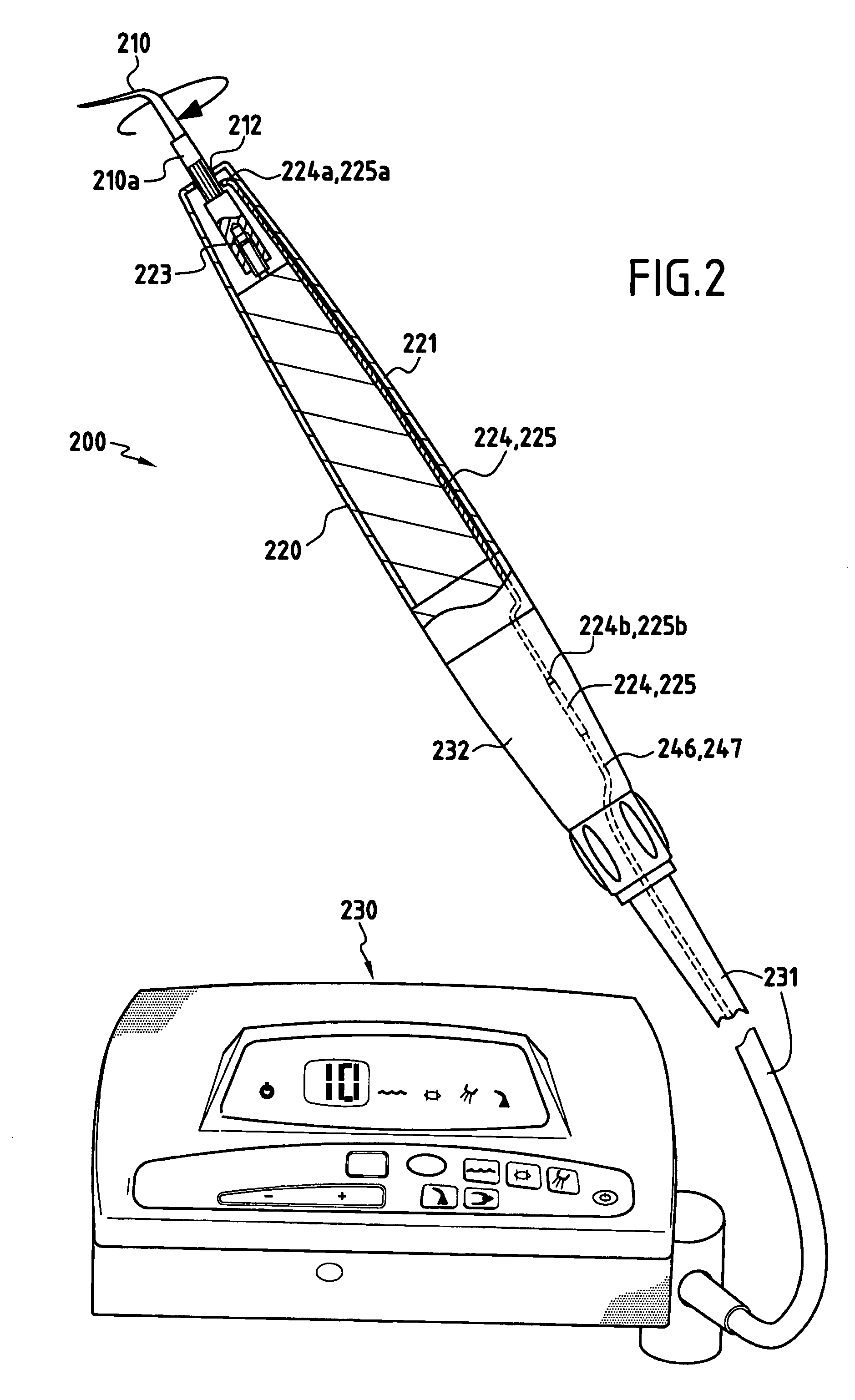 Dental Treatment Apparatus With Automatic Tip Recognition