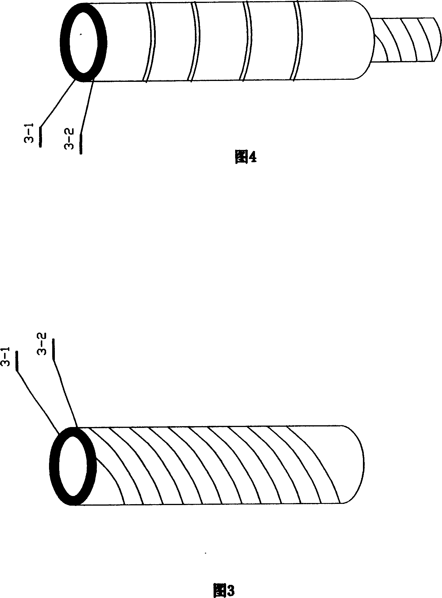 Method for producing surface antibiotic product using physical gas phase deposition technology