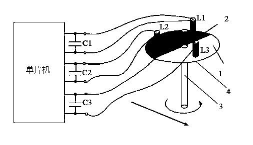 Simple heat flow detection apparatus