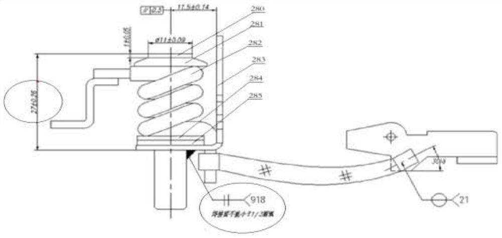 Multi-specification conductive assembly manufacturing device