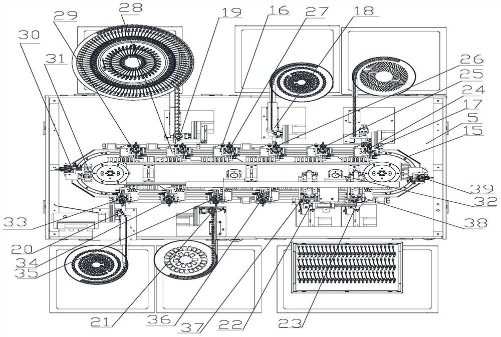 Multi-specification conductive assembly manufacturing device