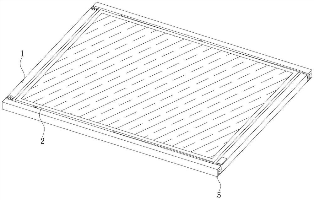 A leak-proof rainproof electric house skylight