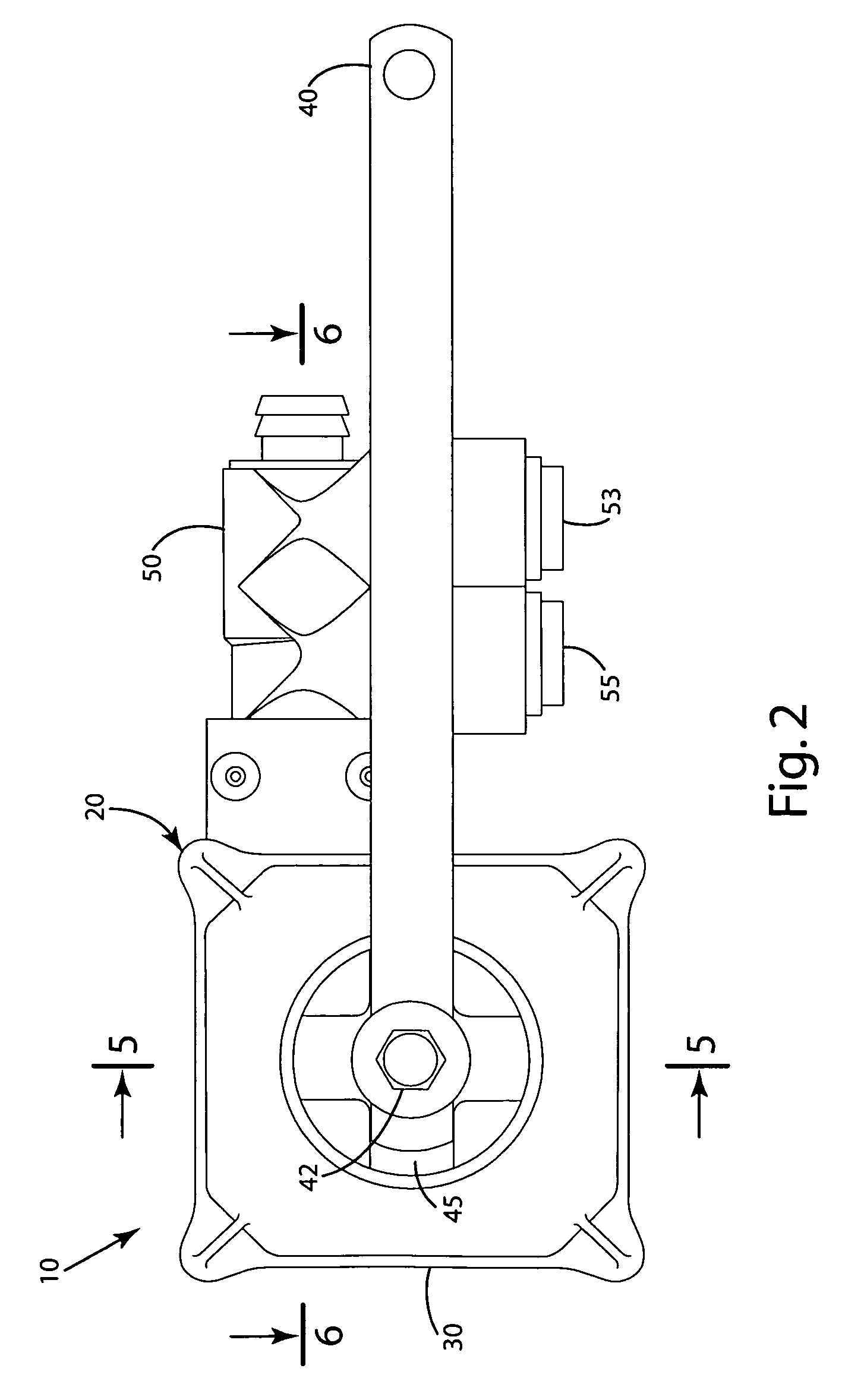 Height control valve for vehicle leveling system