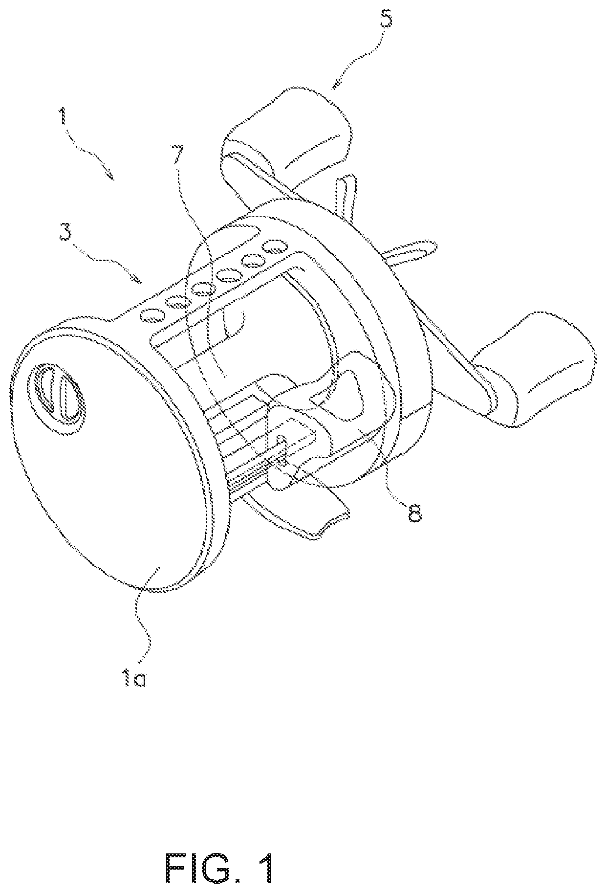 Braking device for dual-bearing reel