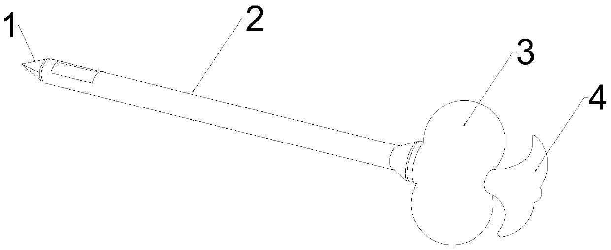 Bone marrow biopsy needle